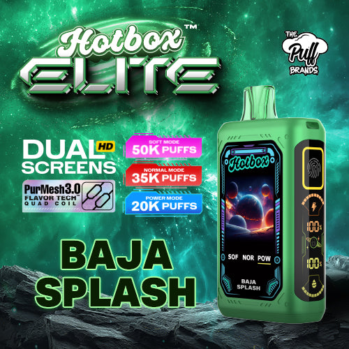 Hotbox Elite 50K Vaporizer - Baja Splash - Single– The Puff Brands