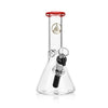 Ritual Smoke - Daily Driver 8" Beaker w/ American Color Accents - Crimson