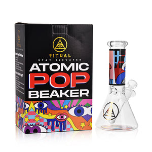 Ritual Smoke - Atomic Pop 8" Glass Beaker - NPC