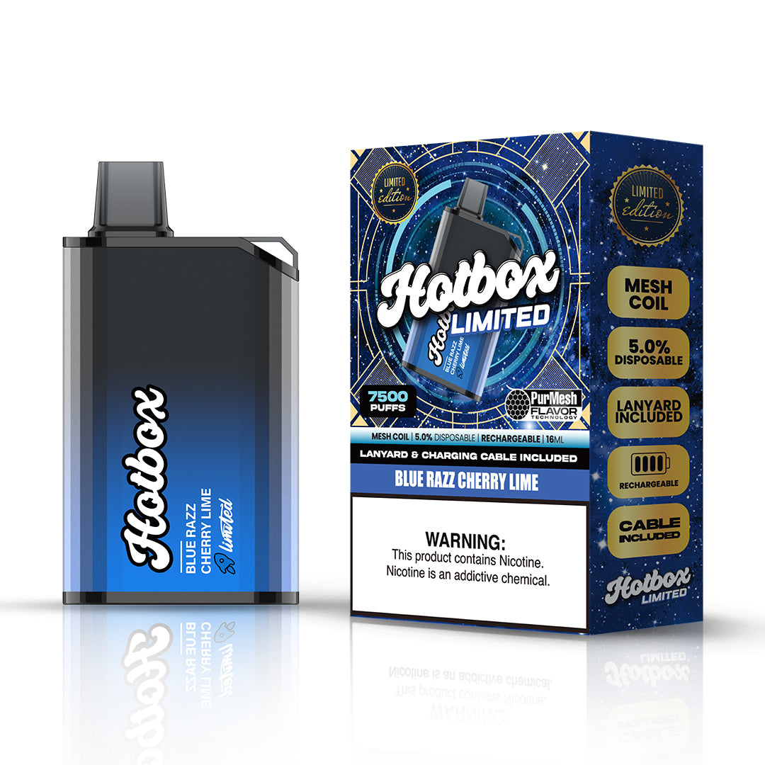 Hotbox Limited - 7500 Puff Disposable Vape– The Puff Brands