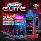 Hotbox Elite 50K Vaporizer - Merica' Pop - Single