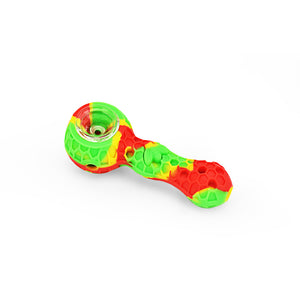 Ritual - 4'' Silicone Spoon Pipes - Rasta