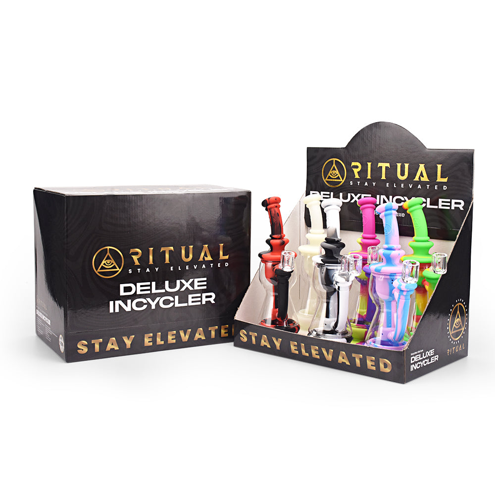 Ritual 10 Deluxe Silicone Incycler Dab Rig