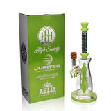 High Society - Jupiter Premium Wig Wag Waterpipe (Slime Green)