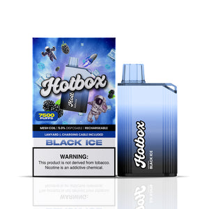 Hotbox™ 7500 Puff Disposable Vape - Black Ice