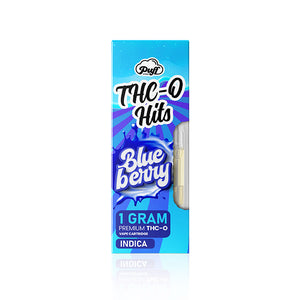 THC-O Hits Vape Cartridge: Blueberry